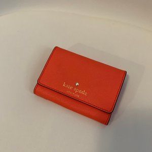 Kate Spade Keyring Wallet - Coral